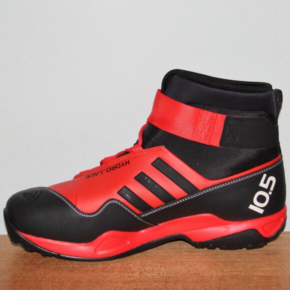 Adidas Terrex Hydro Lace Trail Boots Men's 11 Black Red Canyoneering - Picture 3 of 6